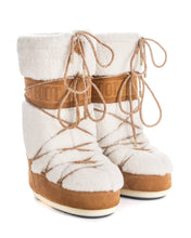 Load image into Gallery viewer, Moon Boot Wool in Sand and Off-White