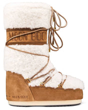 Load image into Gallery viewer, Moon Boot Wool in Sand and Off-White