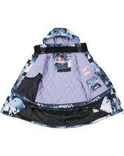 Load image into Gallery viewer, Rojo Outerwear Women&#39;s Aster Ski Snowboard Jacket in Misty Peaks Print